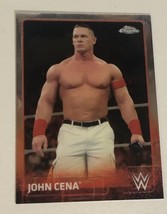 John Cena Topps Chrome WWE Wrestling Trading Card #38 - £1.55 GBP
