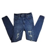Abercrombie &amp; Fitch Womens Simone High Rise Super Skinny Distressed Jean... - $20.54 CAD