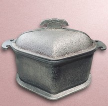 Guardian Service Ware Heavy Aluminum Roasting Pan w Lid Triangle Heart Vintage - £21.75 GBP