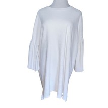 ATM ANTHONY THOMAS MELILLO Ruffle Sleeve High/low Cotton T-shirt Dress W... - $18.33