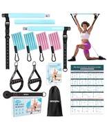 Pilates Bar Kit With Resistance Bands For Women, Multifunctional Screw Y... - £40.74 GBP