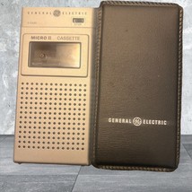 Vintage 60’s General Electric GE 3-5330A MICRO II Cassette Recorder Unte... - $8.73