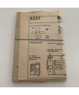 Vtg Simplicity 6257 Clown Peasant Rag Doll 15&quot; 24&quot; Sewing Pattern UC No ... - £3.91 GBP
