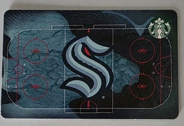 Starbucks 2024 Seattle Kraken Recyclable Collectible Gift Card New No Value - $2.59
