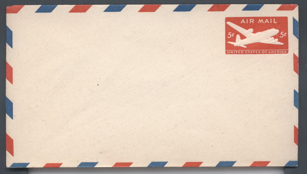 1946 Five Cent Airmail DC-4 in Relief   Envelope Unused - £9.55 GBP