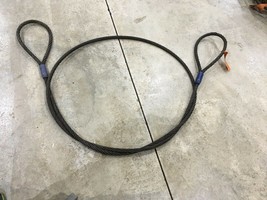 IWRC WIRE ROPE SLING **Made in the USA** 3/8&quot; X 12&#39; - $24.75+