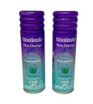 Skintimate Shave Gel Moisturizing Sensitive Skin w Aloe 7 Oz Lot of 2 - $162.62 MXN