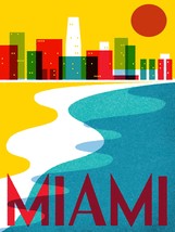 Poster Decoration art.Home Room design.Travel.South Beach summer vacation.10605 - $17.10+