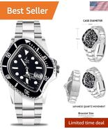 Melting Automatic Watches for Men Japanese Miyota 8215 Self-Winding Mechanica... - $261.34