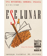 POSTER.Home wall.Ese Lunar Teatro Mella.Comedy Art Interior Decor.1450 - $17.82 - $56.43