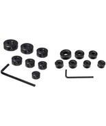Powertec 7-Piece Imperial &amp; Metric Drill Bit Stop Collar Sets With Allen... - $57.53 CAD