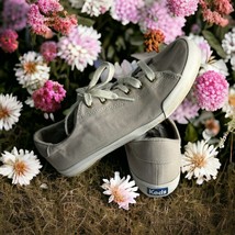 Keds Sneakers Woman Size 8 Tan Beige 100% Canvas Rubber Sole Ortholite F... - $28.05