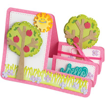 Sizzix Framelits Die Set 19PK - Card, Tree Step-Ups by Stephanie Barnard - £43.00 GBP