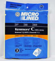 DVC Microlined Kenmore C and Q Paper Vacuum Bags 433934 - £3.89 GBP