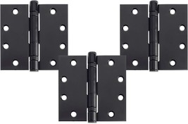 Removable Pin Door Hinge, 4-1/2 X 4-1/2-3-Pack, Nuk3Y Commercial Grade Ball - £34.60 GBP