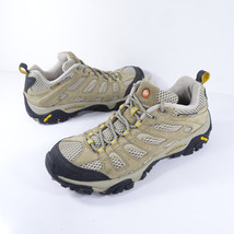 Merrell Womens Moab Ventilator Taupe Continuum Vibram Hiking Trail Shoes Sz 8.5 - £21.52 GBP