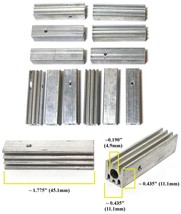 12pc 1968 Cox 1:24 Slot Car Pro Controller ALUMINUM UPPER HEAT SINK Use1... - $29.99