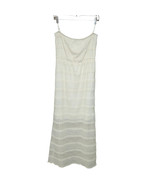 Monteau Los Angeles Womens XL Dress Strapless Ivory Lace Lined Sheer Max... - $14.84