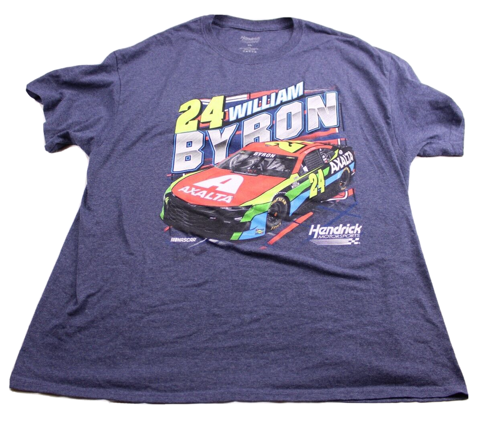 Nascar Byron Mens Tee Shirt #24 Car Racing Hendrick Black Size X Large 2158 - $13.99