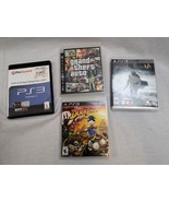 Lot of 4 Sony PlayStation 3 games - DuckTales Remastered GTA IV Shadow o... - $24.74