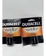 (2) Duracell 9V MN1604B1 9 Volt Coppertop Alkaline Battery COMBINESHIP - $10.49 CAD