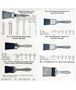1922 N.T. Bushnell Paint &amp; Stain Brushes Advertisement Catalogue Hardwar... - $35.02 CAD