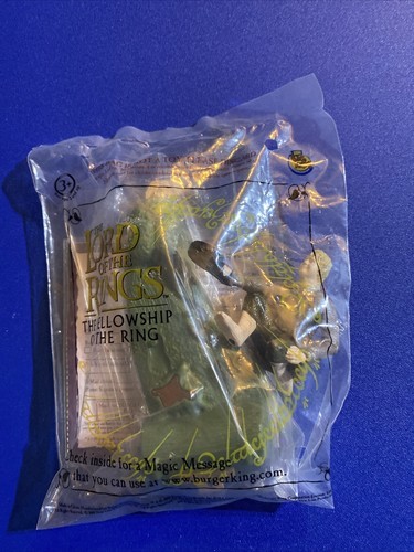 Lord Of The Rings, Fellowship Of The Ring, Sam, Burger King Toy - New/Se... - $6.92