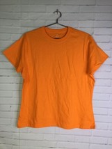 Hanes Disney Design A Tee T-Shirt Blank Make Your Own Orange Womens Misses XL - £8.28 GBP