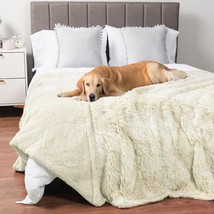 Waterproof Dog Blanket For Large Dog, Queen Size Calming Pet Blanket Couch Cover - £31.61 GBP