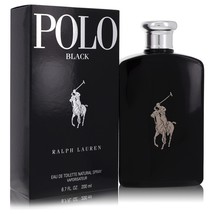 Polo Black by Ralph Lauren Eau De Toilette Spray 6.7 oz for Men - £86.90 GBP