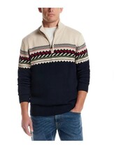 Weatherproof Vintage Mens Sweater Navy Blue Multicolor 1/4 Zip Christmas... - €38,74 EUR Weatherproof Vintage Mens Sweater Navy Blue Multicolor 1/4 Zip Christmas... - €38,74 EUR