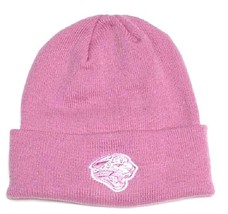 Jacksonville Jaguars NFL Reebok Pink Knit Hat Cap Breast Cancer Beanie Womens - £7.85 GBP