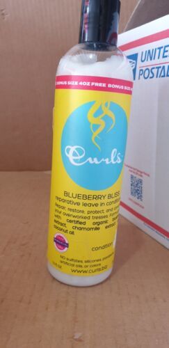 Primary image for Curls Blueberry Bliss Reparative Leave In Conditioner 12 Oz - New 