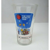 Vintage 1982 Worlds Fair Knoxville TN  McDonald&#39;s Coca-Cola Co Glass  5.... - $14.84