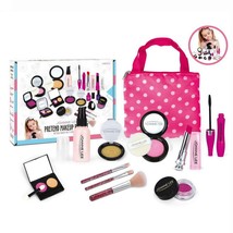 Pretend Play Cosmetic Makeup Toy Set Kit for Little Girls Kids Makeup Toys - £11.95 GBP
