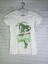 My Hero Academia Froppy Logo Graphic Print T-Shirt Top Womens Juniors Si... - £13.68 GBP