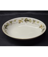 Vintage ROYAL DOULTON 9.5&quot; Oval Vegetable Bowl LARCHMONT Pattern - England - $519.29 MXN