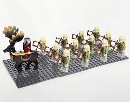 Elf Guards VS Orcs Half Beast Human Army Azog Solider Minifig PG511 no P... - £18.16 GBP