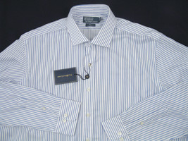 NEW! NWT! $185 Polo Ralph Lauren Regent Big &amp; Tall Oxford Shirt! 18.5 34 35 Big - £79.91 GBP