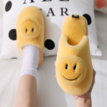 Hot Sale Winter White Home Slippers Men Casual Unisex Comfortable Plush Face Ind - £22.04 GBP