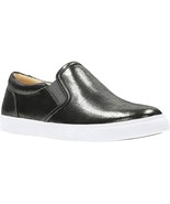 New Clarks Women Glove Puppet Sneakers Pewter Metallic Size 6.5 - $121.84 CAD