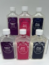 (6) Snow Berry Sugar Citrus Vanilla Body Wash Shower Gel Set Mothers Easter 5oz - £5.25 GBP