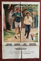 HOUSE CALLS (1978) Walter Matthau, Glenda Jackson &amp; Art Carney Dating Comedy - £39.33 GBP