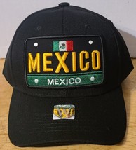 Mexico Mexican Flag Baseball Cap ( Black ) - £9.04 GBP