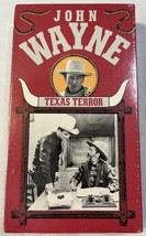 Texas Terror (VHS 1989) John Wayne Lucille Brown Western B&amp;W 1935 NEW SEALED - £7.02 GBP