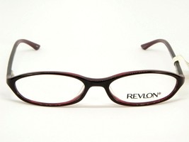 New W/ Tag Revlon Rl Fire Burgundy Eyeglasses Glasses Plastic Frame 52-16-135mm - £37.29 GBP