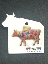 COW PARADE Angelicow Lapel Pin NEW ON CARD - £11.69 GBP