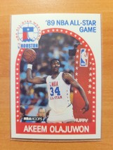 1989-1990 NBA Hoops #178 Akeem Olajuwon - All-Star Game Houston (Hakeem) - £1.40 GBP