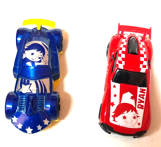 Ryan&#39;s World Set of 2 Red &amp; Blue Jada Toys Cars - $7.92
