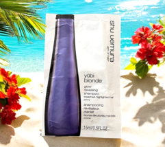 SHU UEMURA YUBI BLONDE GLOW REVEALING SHAMPOO 15mL/0.5 oz (1Packet)FREE ... - $190.83 MXN